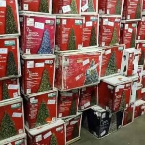 christmas deco liquidation pallet